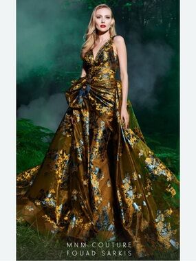 Fouad Sarkis Gold Gown